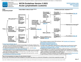 Acute lymphoblastic lymphoma treatment Guidelines | PDF