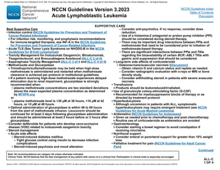 Acute lymphoblastic lymphoma treatment Guidelines | PDF