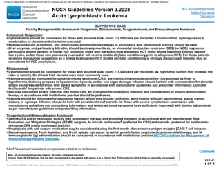 Acute lymphoblastic lymphoma treatment Guidelines | PDF