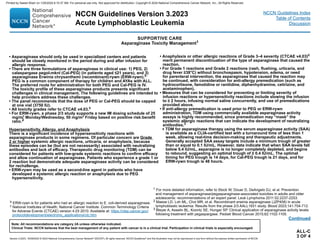 Acute lymphoblastic lymphoma treatment Guidelines | PDF