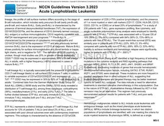 Acute lymphoblastic lymphoma treatment Guidelines | PDF