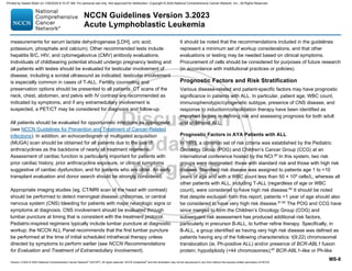 Acute lymphoblastic lymphoma treatment Guidelines | PDF