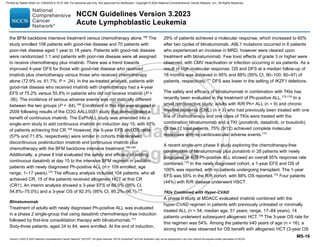 Acute lymphoblastic lymphoma treatment Guidelines | PDF
