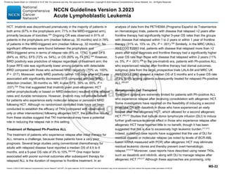 Acute lymphoblastic lymphoma treatment Guidelines | PDF