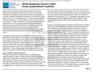 Acute lymphoblastic lymphoma treatment Guidelines | PDF