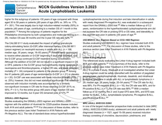 Acute lymphoblastic lymphoma treatment Guidelines | PDF