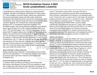 Acute lymphoblastic lymphoma treatment Guidelines | PDF