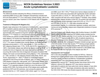 Acute lymphoblastic lymphoma treatment Guidelines | PDF