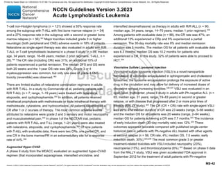 Acute lymphoblastic lymphoma treatment Guidelines | PDF