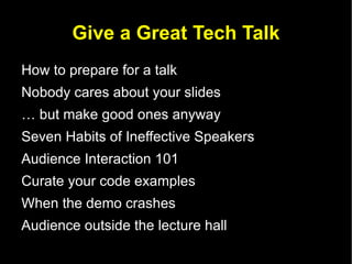 Hiring a Professional Designer to Make Sure Your Slides Are GREAT! Giving a presentation Effective Slide Reading 