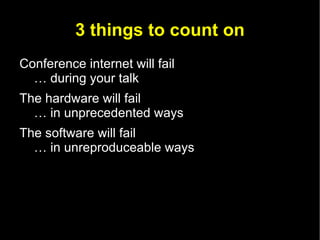 1. Chained To Your Chair  (or Podium) 