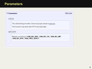 Parameters




             8
 