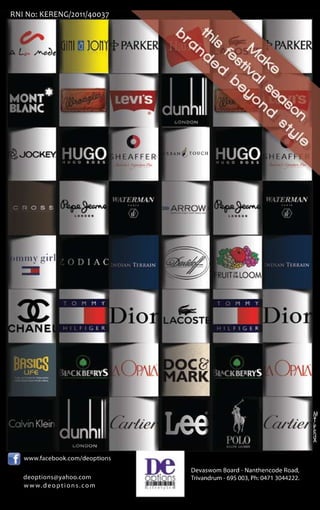 60   February 2013   T H I R U VA N A N T H A P U R A M
                                                          mart   Visit: www.metromartdaily.com
 