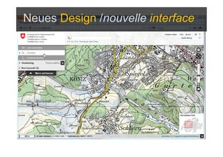 Neues Design /nouvelle interface
 