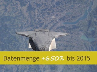 Datenmenge +650% bis 2015
 