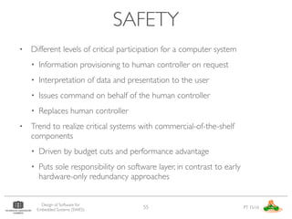 Design of Software for Embedded Systems | PDF