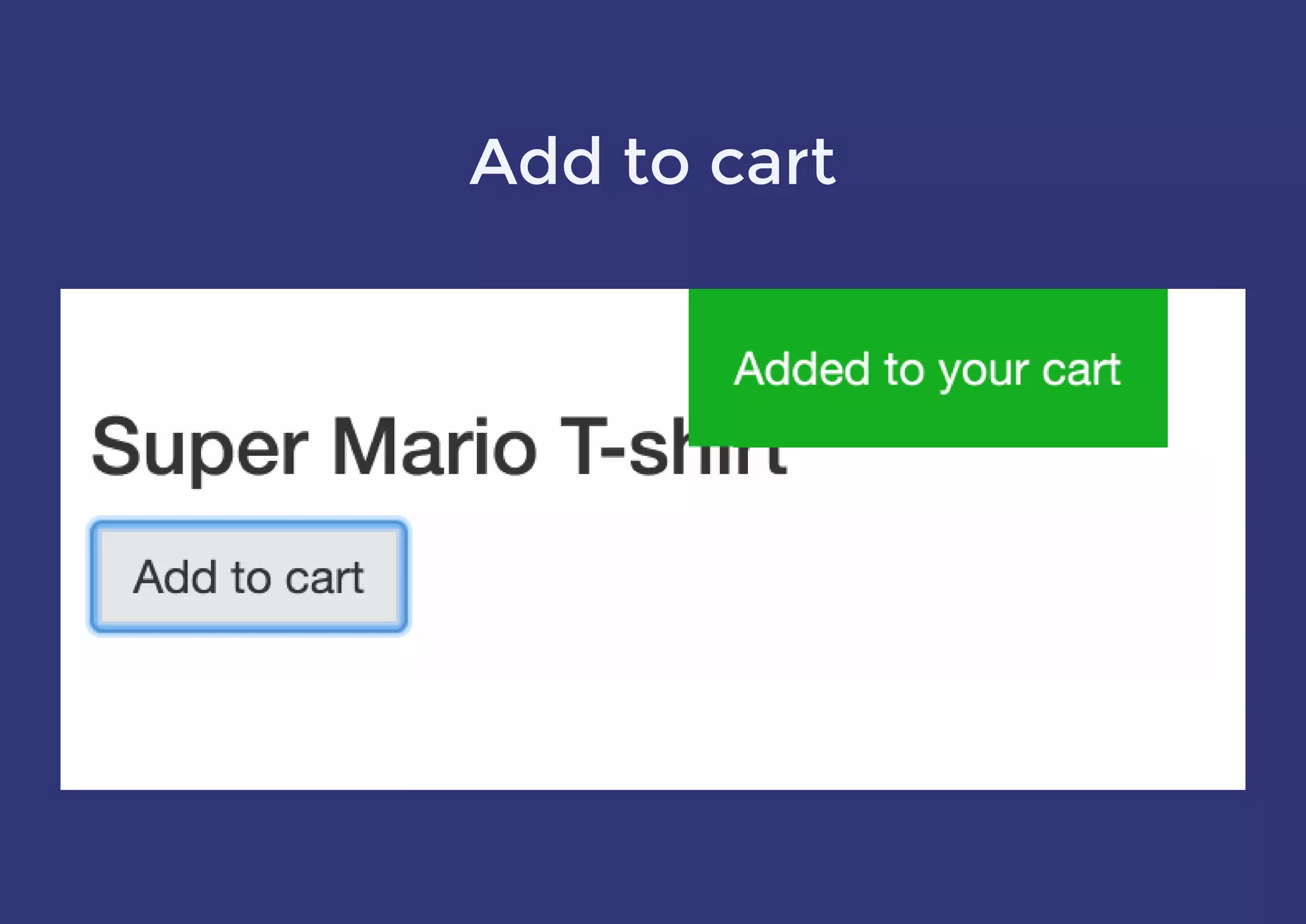 Add to cart
 