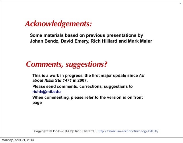 All About Iso Iec Ieee 42010 R5
