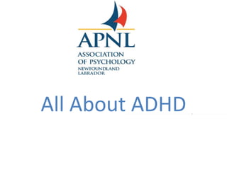 All About ADHD
 