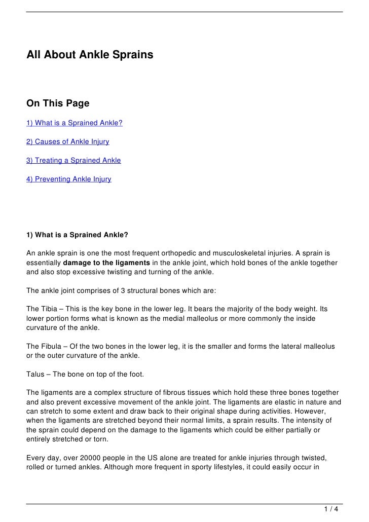 all about ankle sprains excuses for doctors note