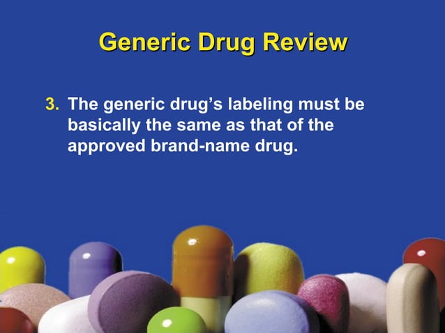 What Are Generic Drugs And Why Are They Important? – LPOMS