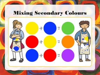 Mixing Secondary Colours
 
