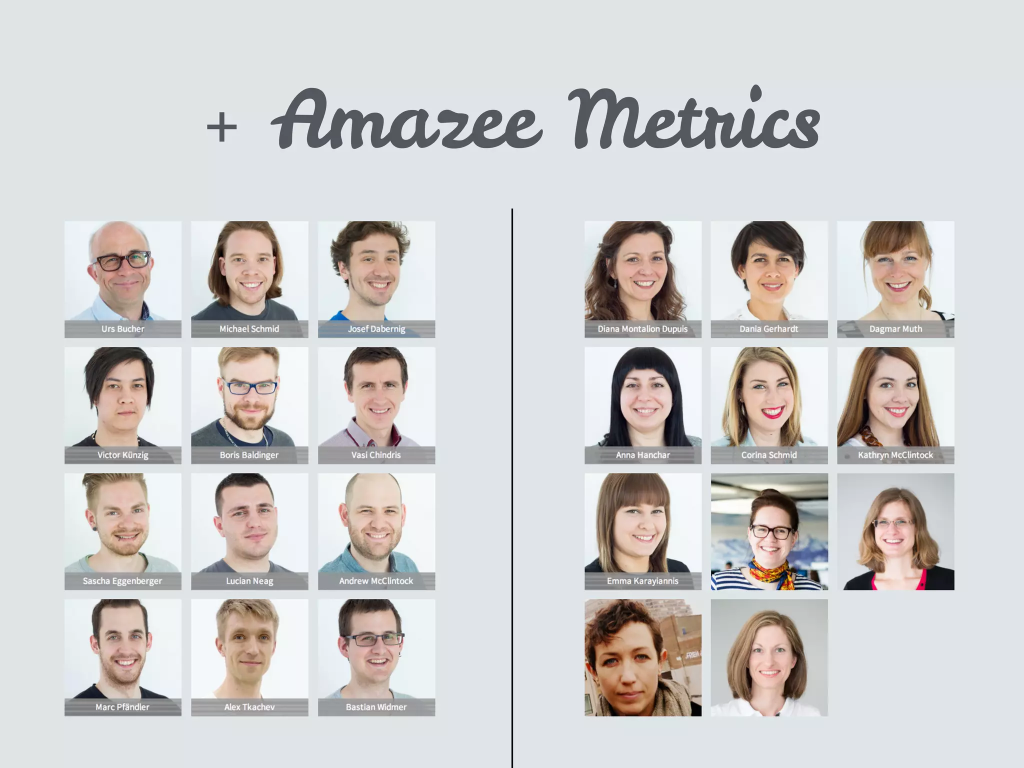 + Amazee Metrics
 