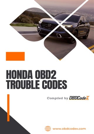 Dtc Code Us List.pdf All Honda OBD2 Trouble Codes List – OBDCodex | PDF