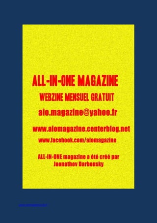 www.aiomagazine.cla.fr
 