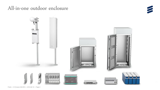 Outdoor Enclosure from Ericsson doubles radio capacity in same ...