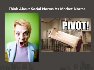 Think About Social Norms Vs Market Norms
 