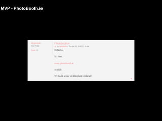 MVP - PhotoBooth.ie
 