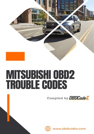 All Mitsubishi OBD2 Trouble Codes List – OBDCodex