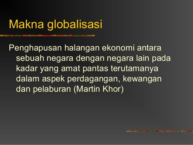 Globalisasi
