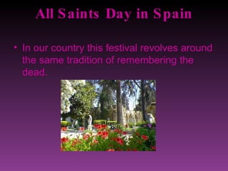 All Saints In Spain | PPT