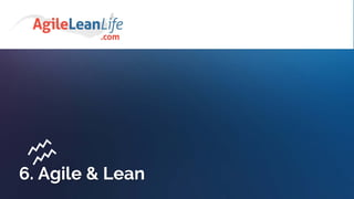 6. Agile & Lean
 