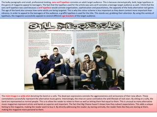 Double Page Spread Analyses | PPTX
