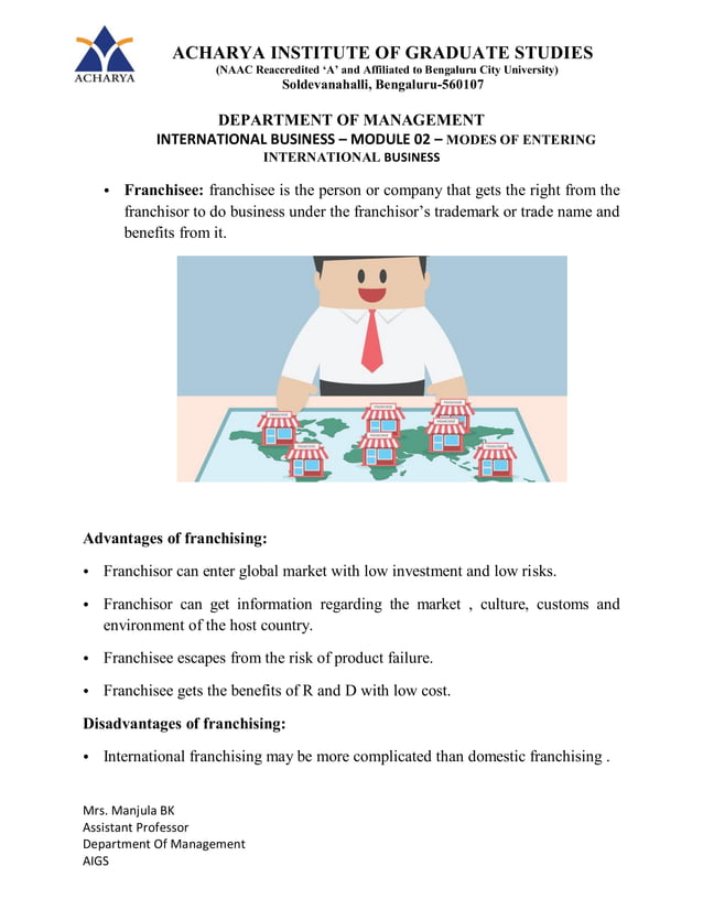 INTERNATIONAL BUSINESS NOTES PDF FOR BBA visual data 3