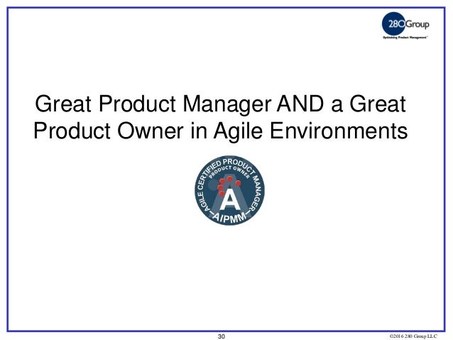 certified product manager