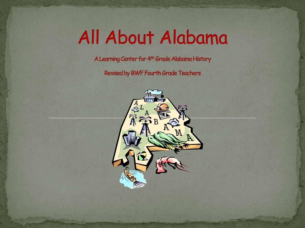 All about alabama powerpoint 2