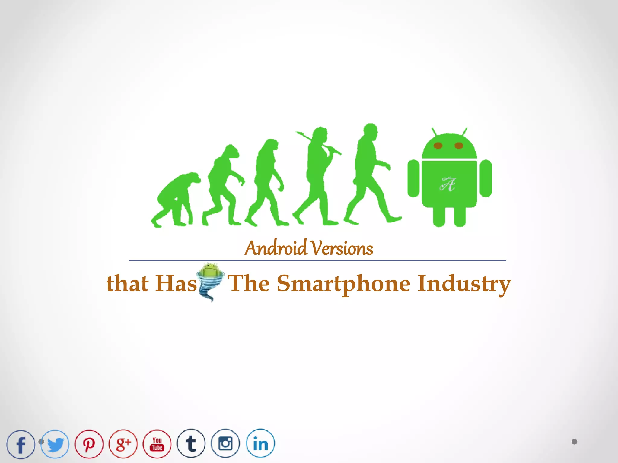 that Has The Smartphone Industry
AndroidVersions
 