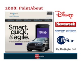 2008: PointAbout




                   d
 