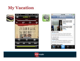 My Vacation




              d
 