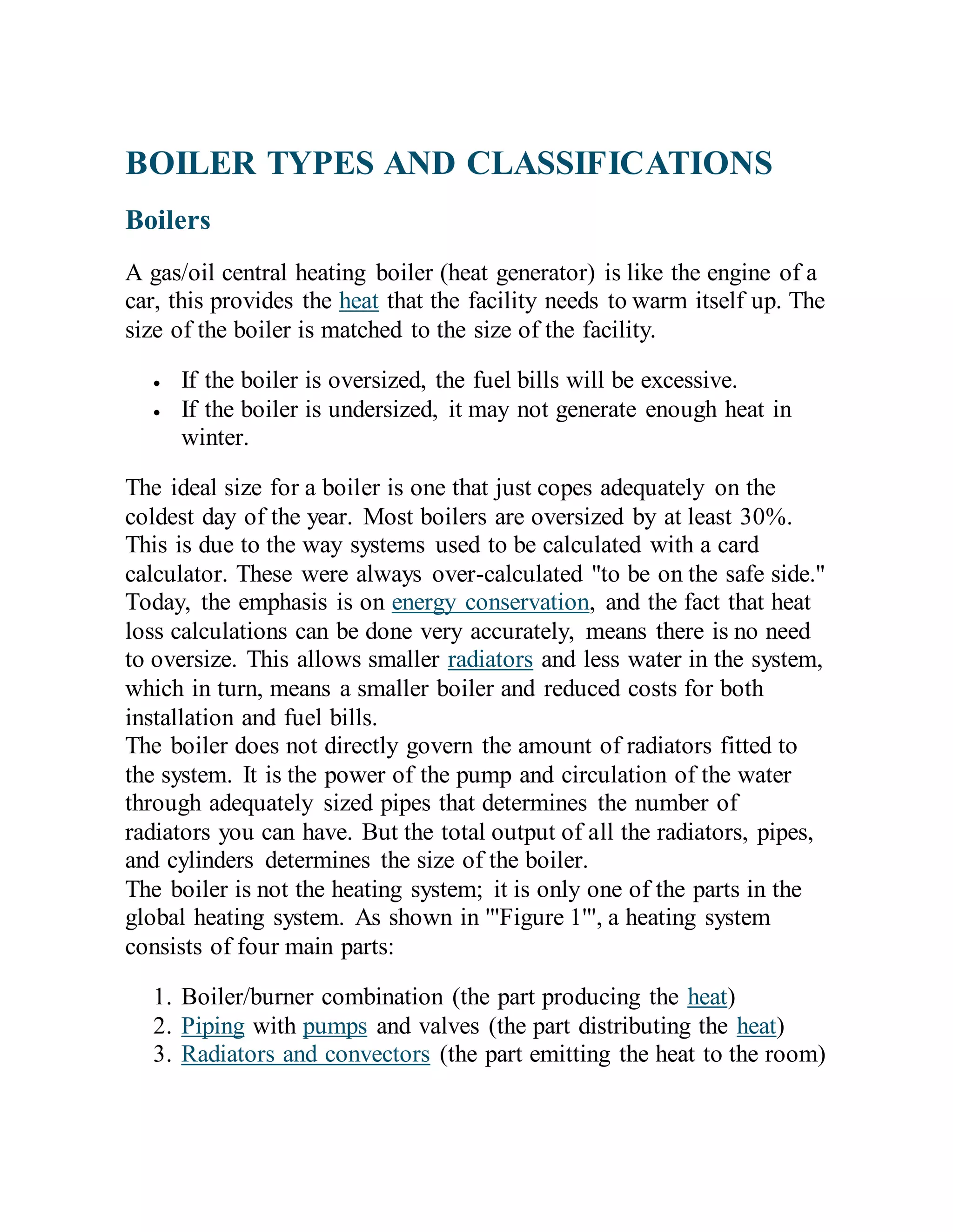All About Boilers Complete Basics Classification Of Boilers Types Docx All About Boilers Complete Basics Classification Of Boilers Types Docx