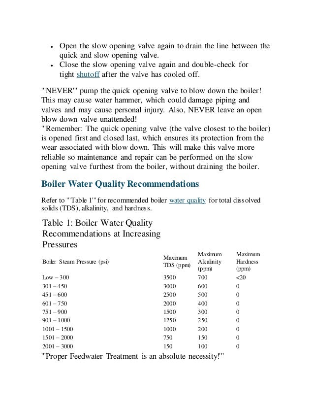 boiler water quality recommendations Boiler water treatment considerations sound recommendations and their employment should be augmented by periodic analysis of the raw water abma boiler quality. boiler water quality recommendations Boiler water treatment considerations sound recommendations and their employment should be augmented by periodic analysis of the raw water abma boiler quality.