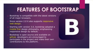 All about bootstrap and Its Integration with TemplateToaster | PPTX