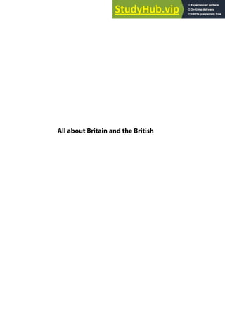 All about Britain and the British
 