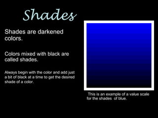 Shade Example Color color | PPT