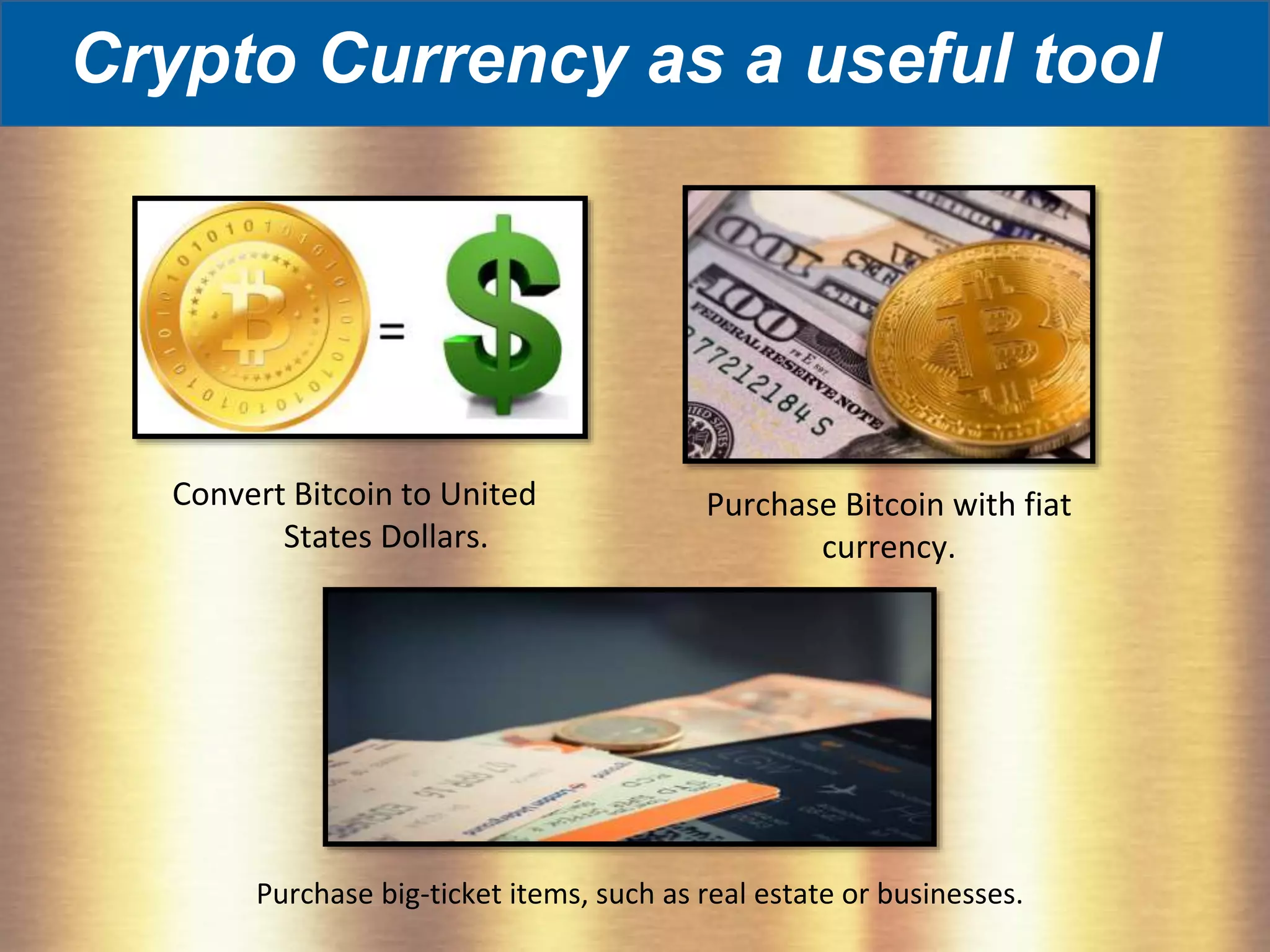 All about crypto currency | PPTX