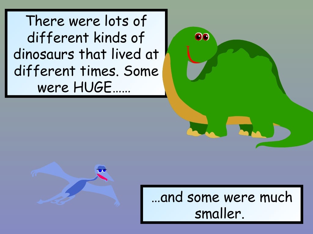 powerpoint about dinosaurs